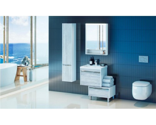 Пенал Акватон Капри 1A230503KPDA 30 см, цвет бетон пайн (1A230503KPDAL/1A230503KPDAR)