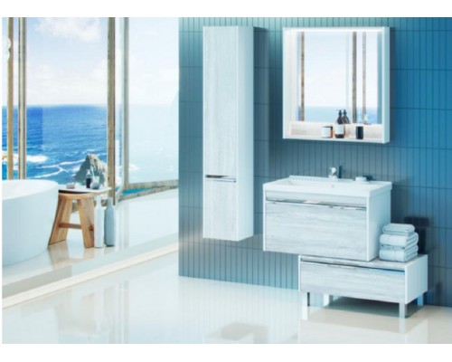 Пенал Акватон Капри 1A230503KPDA 30 см, цвет бетон пайн (1A230503KPDAL/1A230503KPDAR)