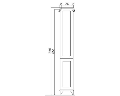 Пенал Акватон Леон Н напольный
