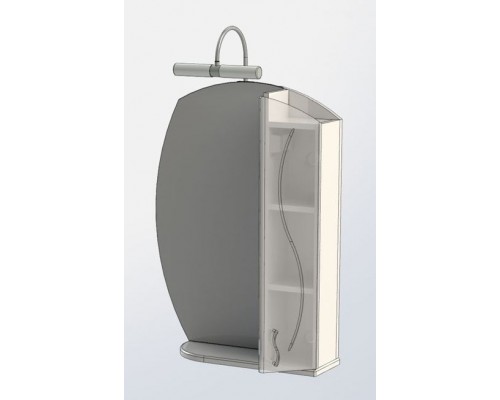 Зеркало-шкаф Aquanet Моника 60 00186773, правый