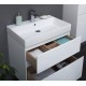 Тумба под раковину Aquanet Бруклин 60 00203958, цвет- белый