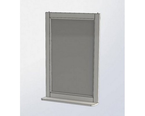 Зеркало с полкой Aquanet Бостон 60 ясень, 00206545