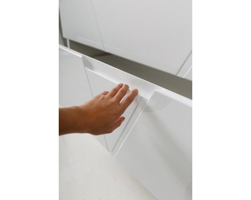Тумба под раковину BelBagno Vittoria-800-2C-SO-BL 80 см подвесная, цвет белый глянцевый