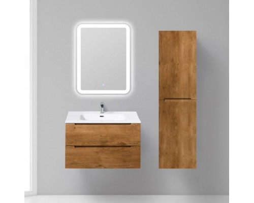 Тумба под раковину BelBagno Etna-800-2C-SO-RN-P 80 см подвесная, цвет натуральный дуб (rovere nature)