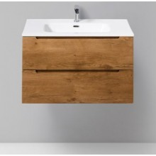 Тумба под раковину BelBagno Etna-800-2C-SO-RN-P 80 см подвесная, цвет натуральный дуб (rovere nature)