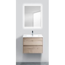 Тумба под раковину BelBagno Kraft, 60 см, Rovere Galifax Bianco, бежевая, KRAFT-600-2C-SO-RGB