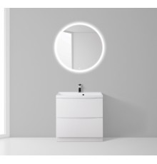 Тумба под раковину BelBagno Marino MARINO-600-2C-PIA-BL-P, 60 х 45 х 80 см, Bianco Lucido - белый глянец