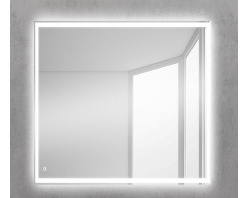 Зеркало BelBagno, 60 x 60 см, со встроенным светильником и сенсорным выключателем, SPC-GRT-600-600-LED-TCH