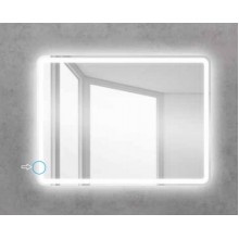 Зеркало BelBagno SPC-MAR-600-800-LED-BTN 60 x 80 см со встроенным светильником и кнопочным выключателем