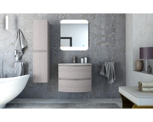 Тумба под раковину Cezares Vague 54847 69 см подвесная, цвет rovere sbiancato