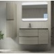 Тумба под раковину Cezares Vague 54847 69 см подвесная, цвет rovere sbiancato