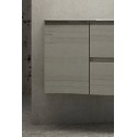 Шкафчик Cezares Vague 54849/54848 34 см подвесной, цвет rovere sbiancato