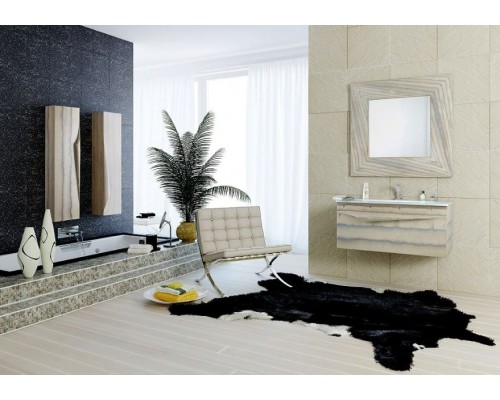 Тумба под раковину Clarberg Papyrus wood 100 Pap-w.01.10/LIGHT, цвет - светлое дерево