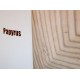 Тумба под раковину Clarberg Papyrus wood 100 Pap-w.01.10/LIGHT, цвет - светлое дерево