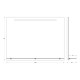 Зеркало с полочкой и LED-светильником Evoform Ledline-S BY 2158 100х75 см