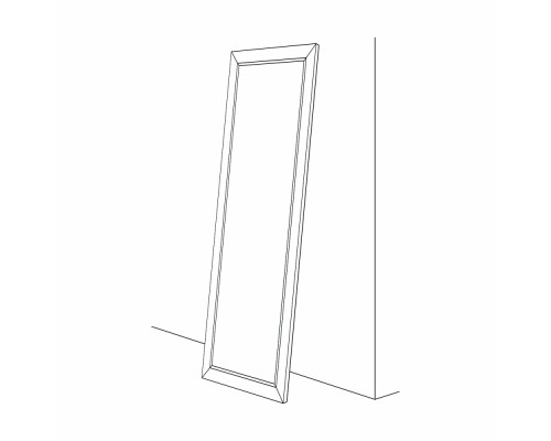 Зеркало в багетной раме Evoform Exclusive Floor BY 6137 85 x 205 см, виньетка состаренная бронза