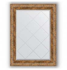 Зеркало с гравировкой в багетной раме Evoform Exclusive-G BY 4101 65 x 87 см, виньетка античная бронза