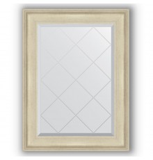 Зеркало с гравировкой в багетной раме Evoform Exclusive-G BY 4112 68 x 90 см, травленое серебро