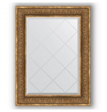 Зеркало с гравировкой в багетной раме Evoform Exclusive-G BY 4120 69 x 91 см, вензель бронзовый