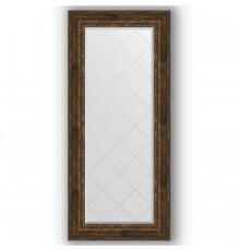 Зеркало с гравировкой в багетной раме Evoform Exclusive-G BY 4172 72 x 162 см, состаренное дерево с орнаментом