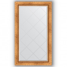 Зеркало с гравировкой в багетной раме Evoform Exclusive-G BY 4232 76 x 131 см, римское золото