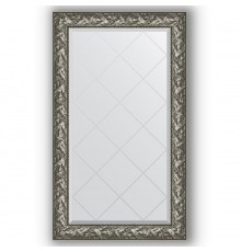 Зеркало с гравировкой в багетной раме Evoform Exclusive-G BY 4243 79 x 133 см, византия серебро