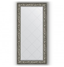 Зеркало с гравировкой в багетной раме Evoform Exclusive-G BY 4286 79 x 161 см, византия серебро