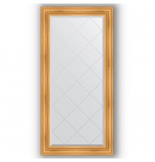Зеркало с гравировкой в багетной раме Evoform Exclusive-G BY 4288 79 x 161 см, травленое золото