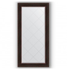 Зеркало с гравировкой в багетной раме Evoform Exclusive-G BY 4291 79 x 161 см, темный прованс