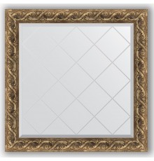 Зеркало с гравировкой в багетной раме Evoform Exclusive-G BY 4313 86 x 86 см, фреска