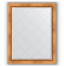 Зеркало с гравировкой в багетной раме Evoform Exclusive-G BY 4361 96 x 121 см, римское золото