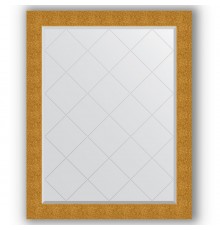 Зеркало с гравировкой в багетной раме Evoform Exclusive-G BY 4366 96 x 121 см, чеканка золотая