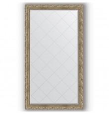 Зеркало с гравировкой в багетной раме Evoform Exclusive-G BY 4401 95 x 170 см, виньетка античное серебро