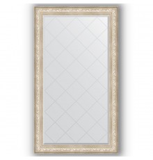 Зеркало с гравировкой в багетной раме Evoform Exclusive-G BY 4426 100 x 175 см, виньетка серебро