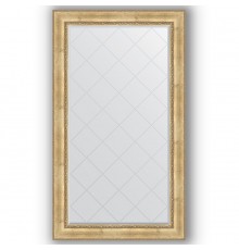 Зеркало с гравировкой в багетной раме Evoform Exclusive-G BY 4428 102 x 177 см, состаренное серебро с орнаментом