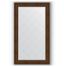Зеркало с гравировкой в багетной раме Evoform Exclusive-G BY 4429 102 x 177 см, состаренная бронза с орнаментом