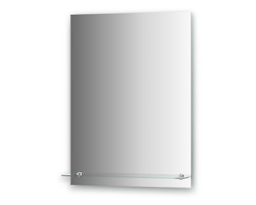 Зеркало с полочкой Evoform ATTRACTIVE, BY 0506, с фацетом 5 мм, 60 x 80 см