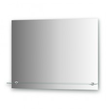 Зеркало с полочкой Evoform ATTRACTIVE, BY 0516, с фацетом 5 мм, 80 x 60 см