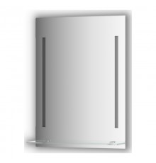 Зеркало с полочкой и LED-светильниками Evoform Ledline-S BY 2161 55х75 см