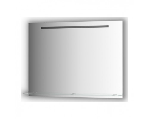 Зеркало с полочкой и LED-светильником Evoform Ledline-S BY 2158 100х75 см
