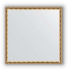 Зеркало в багетной раме Evoform Definite BY 0606 58 x 58 см, витое золото