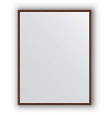 Зеркало в багетной раме Evoform Definite BY 0672 68 x 88 см, орех