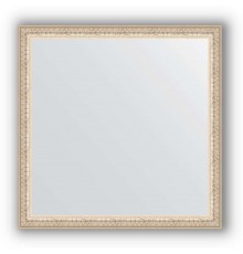 Зеркало в багетной раме Evoform Definite BY 0775 61 x 61 см, мельхиор