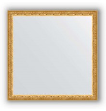 Зеркало в багетной раме Evoform Definite BY 1023 72 x 72 см, сусальное золото