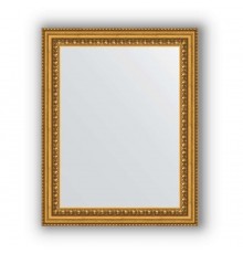 Зеркало в багетной раме Evoform Definite BY 1344 38 x 48 см, бусы золотые