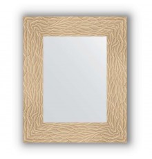 Зеркало в багетной раме Evoform Definite BY 3021 46 x 56 см, золотые дюны