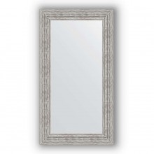 Зеркало в багетной раме Evoform Definite BY 3089 60 x 110 см, волна хром