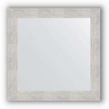 Зеркало в багетной раме Evoform Definite BY 3144 66 x 66 см, серебряный дождь