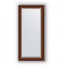 Зеркало в багетной раме Evoform Exclusive BY 1147 52 x 112 см, орех