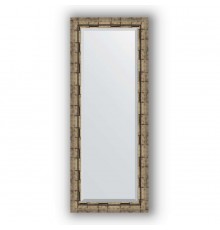Зеркало в багетной раме Evoform Exclusive BY 1156 53 x 133 см, серебряный бамбук